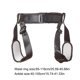 thumbnail image 5 of Arnés de escalada Multifuncional Profesional deportivo Accesorios deportivos negro Herramientas deportivas al aire libre Lightweight EXQUISITE Protectores L seitruly OD019832-02, 5 of 5