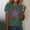 Green, variant on American Flag Shirts for Women: 4th of July T Shirt Funny USA Print Tees Patriotic Casual Short Sleeve Tops