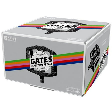 Fyxation Gates Pc Loose Ball Platform Pedals 9/16 Asst 6/Pk