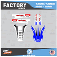 thumbnail image 4 of Kalair GFX Graphics Kit for Yamaha YZ125 (1996-2001) Factory Series, 4 of 5