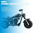 thumbnail image 5 of SYX MOTO MT-7 40cc 4 Stroke Mini Cruiser Motorcycle Gas Powered Retro Kids Dirt Bike, Black, 5 of 6