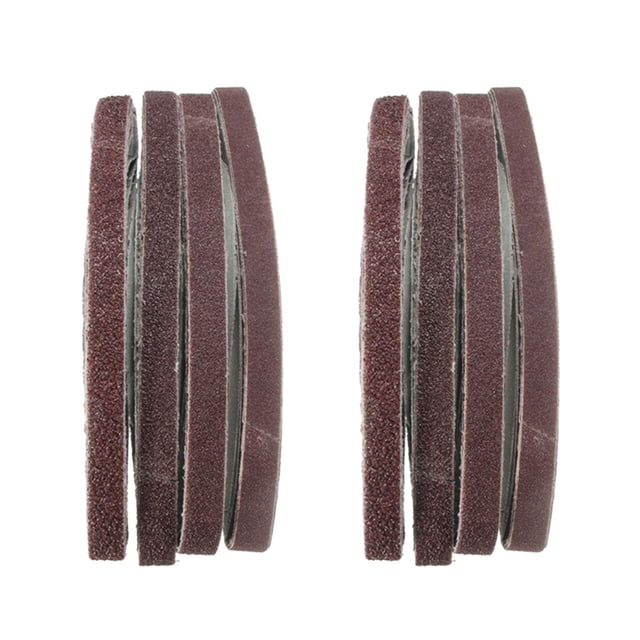 40Pcs 13X457mm Cintas de Lijado Abrasivo de Zirconia 40/60/80/120 Grit