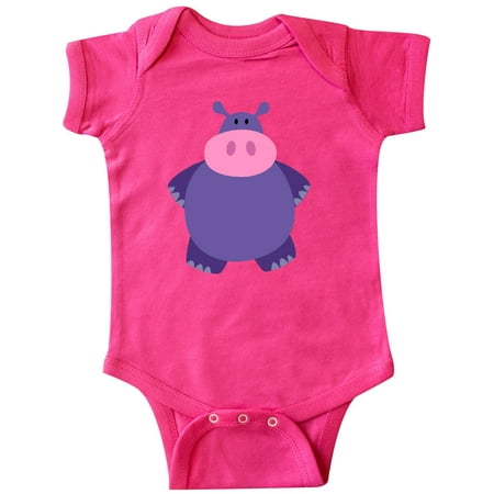 

Inktastic Cute Hippo Hippopotamus Gift Baby Boy or Baby Girl Bodysuit