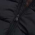 thumbnail image 5 of 3-6 Months Newborn Baby Winter Snowsuit Fleece Lined Hooded Footed Romper With Cute Bear Ears Infant Zipper Padded Jumpsuit One-Piece Footed Romper Newborn Gift, 5 of 9
