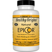 Healthy Origins EpiCor 500 mg Vegetarian Capsules, 150 Ct