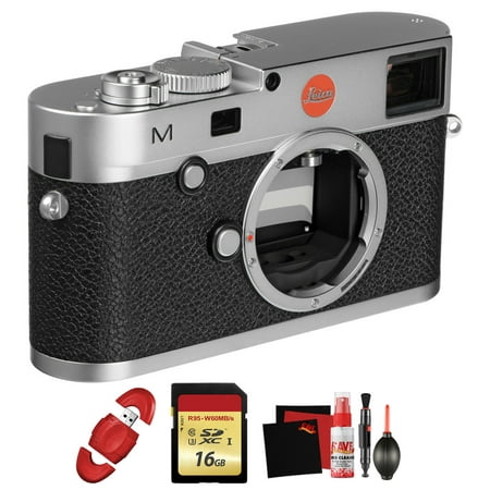 Leica  M (Typ 240) Digital Rangefinder Camera (Silver) with Memory