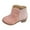 E, variant on Girls Chelsea Boots Glitter Suede Thickened Winter Warm Ankle Booties Zip up Chunky Stacked Heel Casual Dress Boots E 13.5 Little Kid
