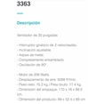 thumbnail image 2 of Ventilador Pared Industrial Mytek 3363K1 30 Pulg 2 Vel Potente Negro, 2 of 4