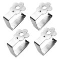 thumbnail image 2 of Paquete De 8 Abrazaderas De Tela De Cubierta De de material acero Inoxidable Flexibles Para Exteriores Soledad pinzas de mantel al aire libre, 2 of 10