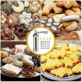 thumbnail image 2 of Biscuit Maker Stainless Steel 20PCS Shaper Cutter Decorating Cookie Press Pump Machine, 2 of 2