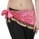 thumbnail image 4 of Bufanda de cadera Salvador para danza del vientre brillante fiesta de baile latino Samba Rosa, 4 of 9