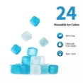 thumbnail image 7 of ACDANC 20 Ct Reusable Ice Cubes Refreezable Drinks Non Melting Plastic Cube Whiskey Reusable Ice Cubes for Drinks, 7 of 7