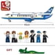 thumbnail image 2 of 463pcs City Airport Airbus Aircraft Airplane Plane Brinquedos Avion Model Building Blocks Bricks Educational Toys For Children, 2 of 4