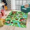 thumbnail image 2 of JML Area Rugs 2.6'x5', Kids Playmat Rugs, Educational Learning Area Rugs for Playing, Children Carpet for Kids Bedroom Playroom Classroom,Country Life Farm Animals, 2 of 5