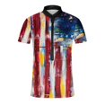 thumbnail image 3 of LSLJS Men's Independence Day Flag T Shirt Casual Loose Short Sleeve Pullover Tops, 3 of 3