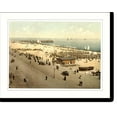 thumbnail image 2 of Historic Framed Print, Britannia Pier and parade (i.e. promenade) Yarmouth England, 17-7/8" x 21-7/8", 2 of 9