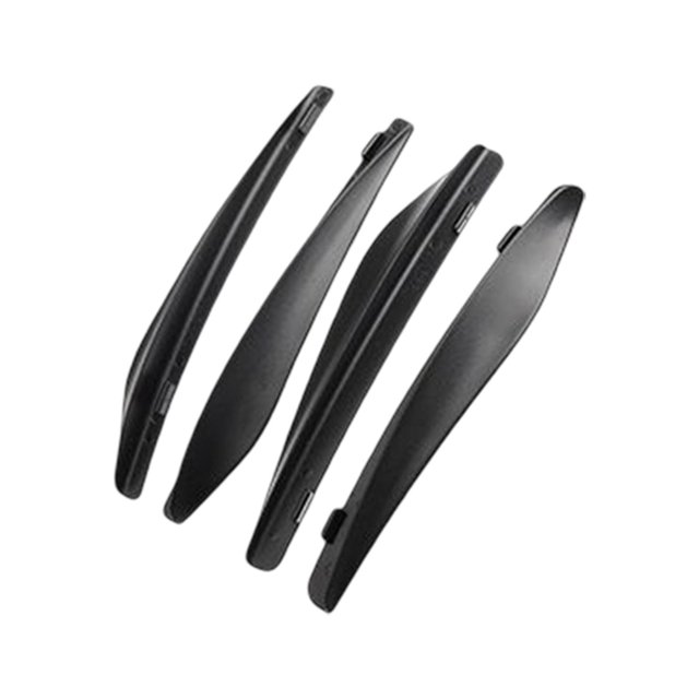 Solapas invisibles para coche Solapa para fijación de Normal Negro Negro Normal Cola Aletas de rueda de coche