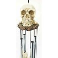 thumbnail image 4 of Halloween Freaky Oversized Skull Resonant Relaxing Wind Chime Garden Patio, 4 of 4