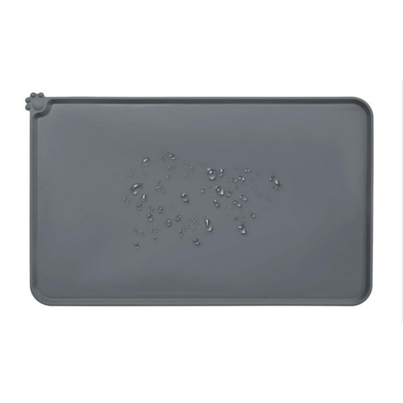 Durable Waterproof Pet Feeding Mats with High Lips for Dogs and Cats