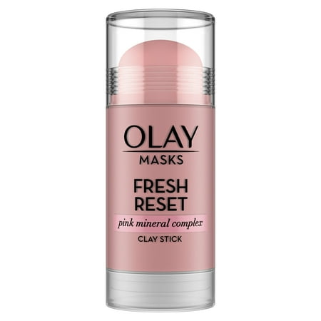 - Olay Fresh Reset Pink Mineral Complex Clay Face Mask Stick 1.7 oz.