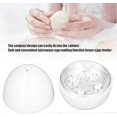 thumbnail image 5 of Hard Boiled Egg Maker,Microwave Oven Egg Boilers 4 Eggs Multifunctional Egg Steamer Household Breakfast Machine for Cooking Steamed Bread Dumplings Eg, 5 of 5