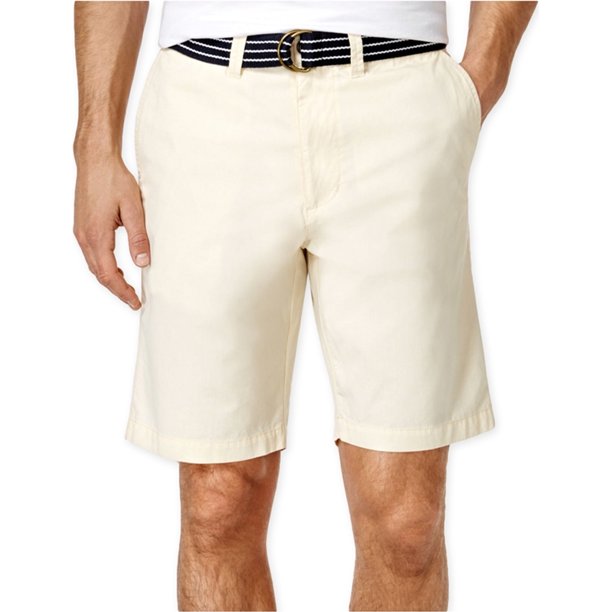 American Rag Mens Micro Stripe Casual Chino Shorts, Amarillo, 36 American Rag chino