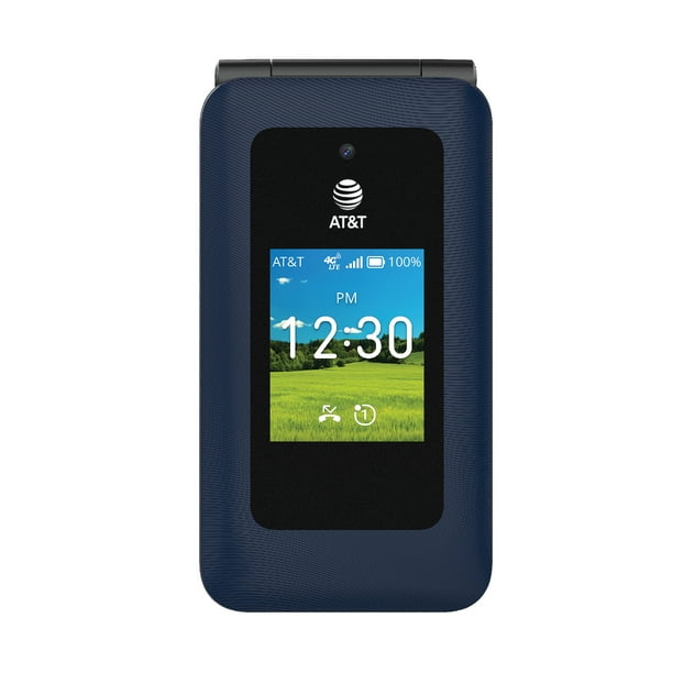 AT&T Cingular Flex 2, 4GB, Classic Navy, Prepaid Phone