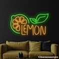 thumbnail image 4 of Glowneon Lemony Neon Sign, Lemonade Led Light Sign, Lemon Neon Light, Juice Fruit Shop Decor, 4 of 5