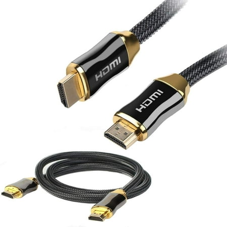 Premium Nylon HDMI Cable V2.1 8K@60Hz 4K@120Hz Bluray 3D TV Xbox PS4 PS5 LED