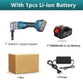 thumbnail image 2 of Cordless Electric Impact Scissors Cutting Tool Brushless Motor Portable Rechargeable Metal Stainless Steel Shear Cutter Scissors ,Easy to Use, 2 of 7