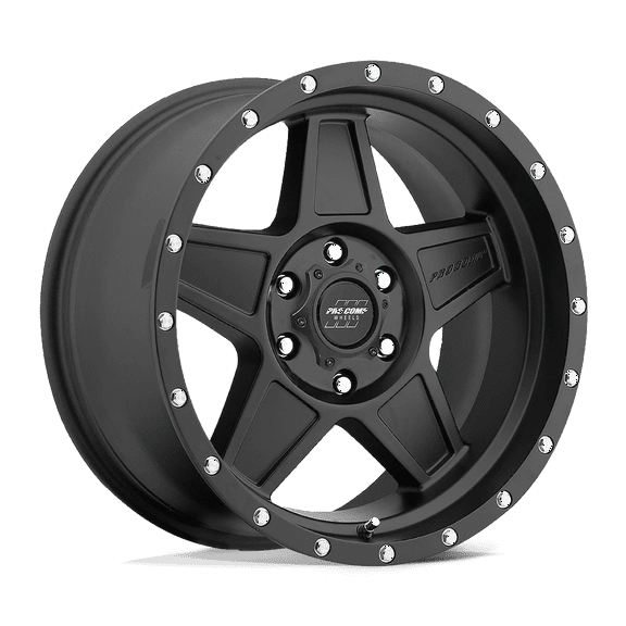 Pro Comp Cast Aluminum Wheel PXA35 18x9 5x5.0 S-BLK 0mm, PXA5035-8973