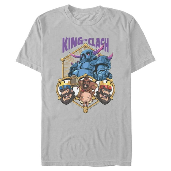 Mens Clash Royale Red and Blue Kings T Shirt