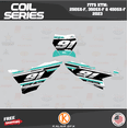 thumbnail image 3 of Kalair GFX Graphics Kit for KTM Motorcross 4-Stroke 250SX-F, 350SX-F, and 450SX-F (2023) Coil Series, 3 of 5