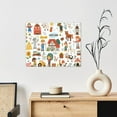 thumbnail image 6 of Picia Funny Farmers Pattern Decorative Picture – Unique Wall Art, Modern Canvas Print for Trendy Interiors (Horizontal), 6 of 6