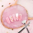 thumbnail image 3 of Juego de herramientas para uñas HomTop de 22 piezas con paleta de resina rosa, 3 of 7