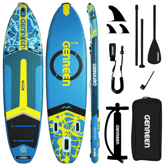 Body Glove Performer 11' Inflatable Stand Up Paddle Board Package