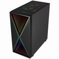 thumbnail image 3 of Bluegears b-BlackWidow-RGB Black Gaming PC ATX case with 3 x PWM 120mm ARGB Fans and Support up to EATX board, 3 of 9