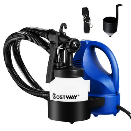 Hand Painted Onesies - Costway 600W Electric HVLP Paint Sprayer Handheld 3-way Spray Gun w/Detachable Container