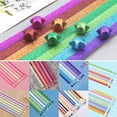 thumbnail image 5 of Best Wishes DIY Art Craft Cartoon Single Sided Scrapbooking Lucky Star Origami Star Paper Strip Folding Star Star Origami Paper 18, 5 of 8