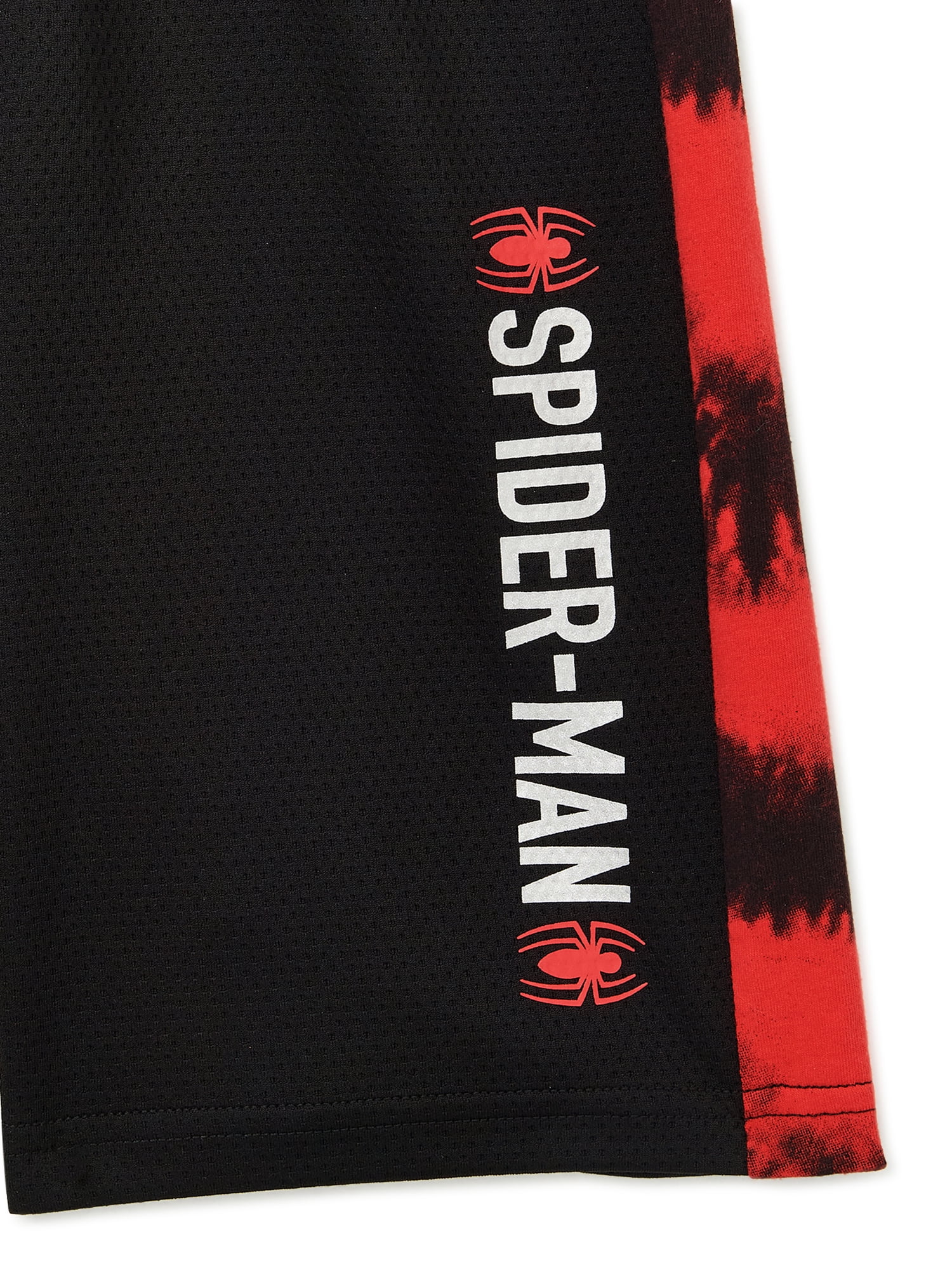 Spider-Man Boys Cosplay Hooded Top & Shorts, 2-Piece Outfit Set, Sizes 4-10