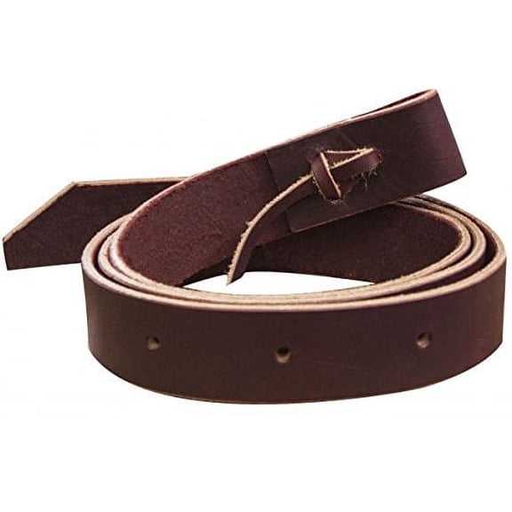 Showman Burgundy Argentina Cow Leather Latigo Tie Strap