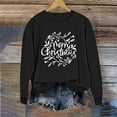 thumbnail image 5 of Elvqul Christmas Sweatshirts for Women Shirts Crewneck Ugly Ladies Sweatshirts Holiday, 5 of 6