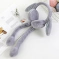 thumbnail image 3 of Clearance! Lisingtool Earmuffs Unisex Ear Moving Bunny Ear Cute Rabbit Warmers Winters/Outdoor Ear Up Headbands Earmuffs Grey Promotion Sale, 3 of 5