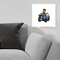 thumbnail image 4 of Gallery Pops Nickelodeon PAW Patrol - Chase's Patrol Cruiser Wall Art, Unframed Version, 12" x 12", 4 of 5