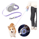 thumbnail image 1 of Automática De Correas Para Perro Retractil Con Luz Led 5m Xtellar morado, 1 of 4