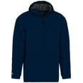 thumbnail image 3 of Holloway Sportswear S Boys BIONIC HOODED JACKET Navy/Carbon 229217, 3 of 5