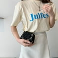 thumbnail image 4 of Women's Spring Summer One Shoulder Crossbody Bag Small Square Bag Multifunctional Charming Exquisite Small Bag Metal Chain, 4 of 5