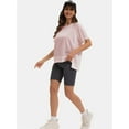 thumbnail image 6 of T-Shirts for Women Crew neck Short Sleeve Casual Summer Tops Lightweight Loose Blouse, 6 of 6