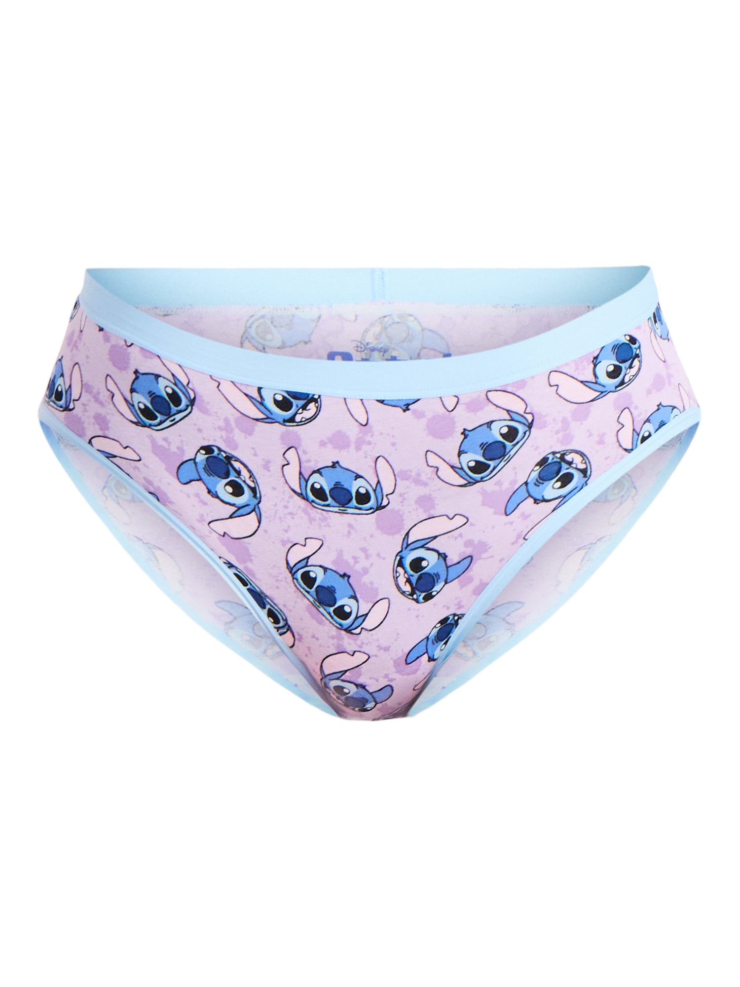 Disney Stitch Womens Hipster Panties, 3-Pack, Sizes S-XXL