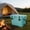 Turquoise, variant on Portable Hard Cooler 25QT, Rotomolded Insulated Cooler Box with Bottle Opener, Heavy Duty Ice Chest with Cup Holder for Camping, Fishing, Beach, Tailgate, Orange